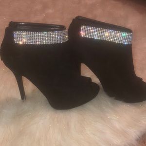 Peep toe sparkle!